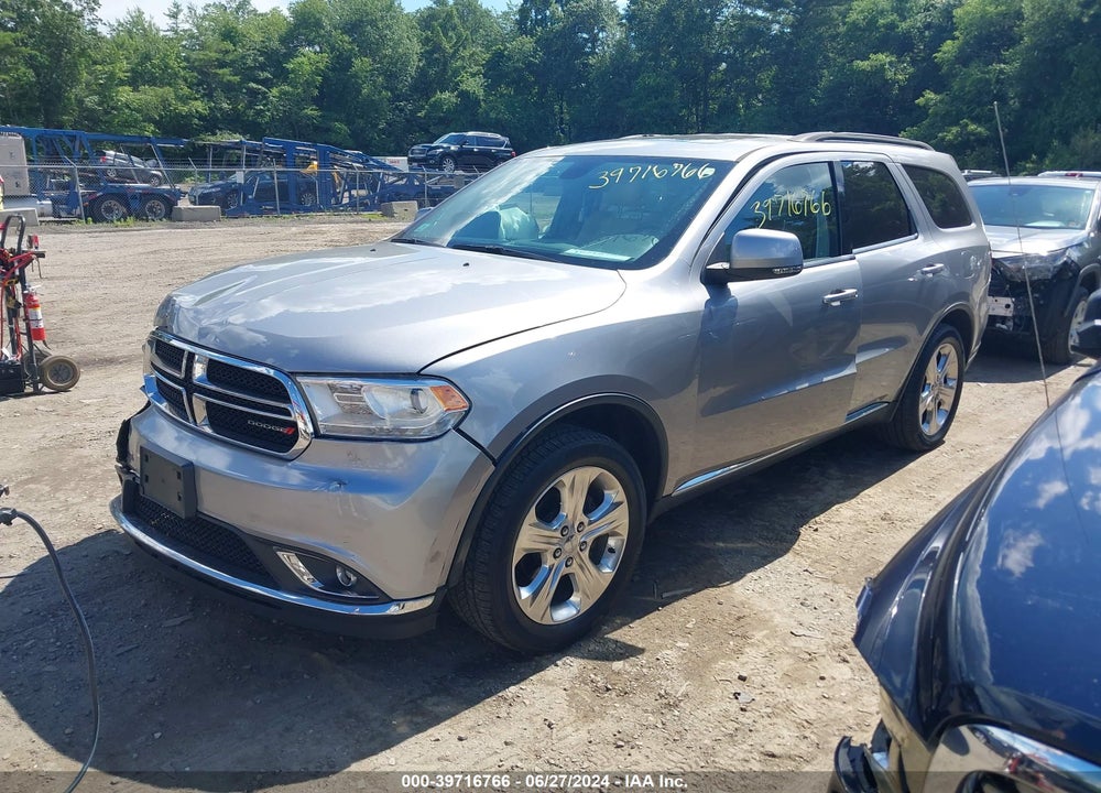 2015 DODGE DURANGO LIMITED VIN: 1C4RDJDG6FC153952