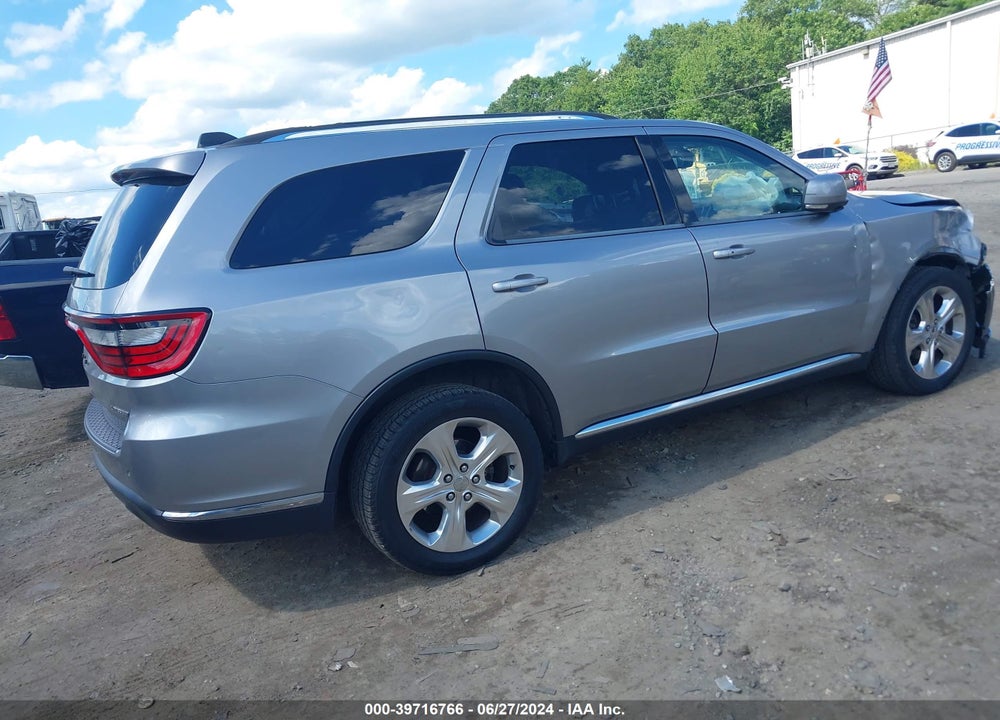 2015 DODGE DURANGO LIMITED VIN: 1C4RDJDG6FC153952