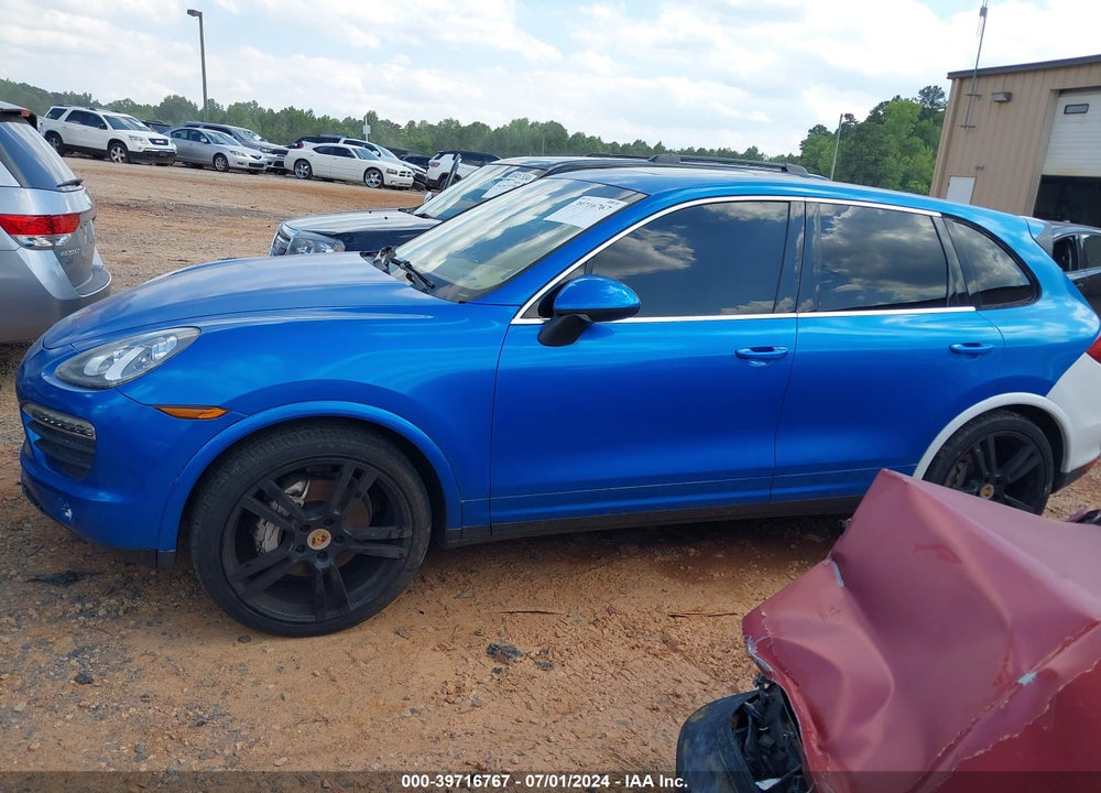 2014 PORSCHE CAYENNE S VIN: WP1AB2A28ELA55925