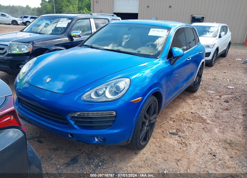 2014 PORSCHE CAYENNE S VIN: WP1AB2A28ELA55925