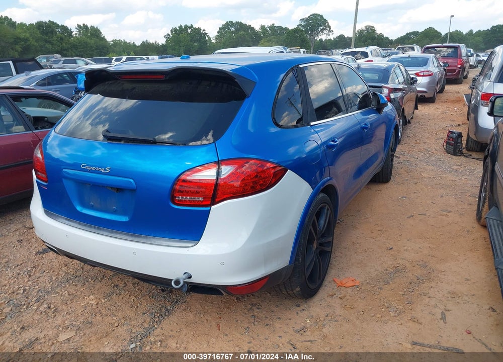 2014 PORSCHE CAYENNE S VIN: WP1AB2A28ELA55925