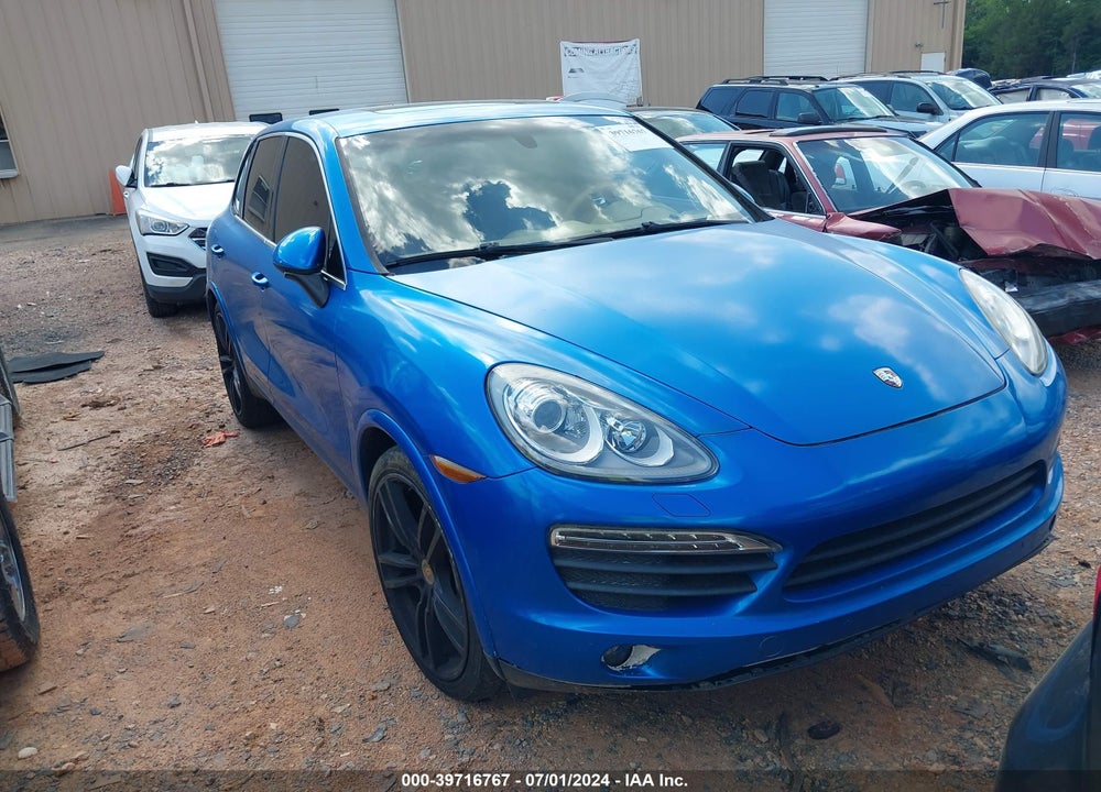 2014 PORSCHE CAYENNE S VIN: WP1AB2A28ELA55925