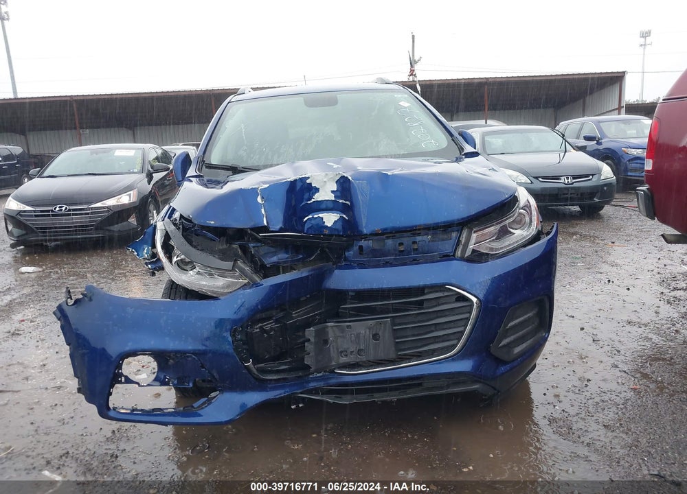 2017 CHEVROLET TRAX LT VIN: 3GNCJLSB8HL202827