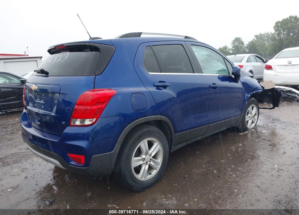 2017 CHEVROLET TRAX LT VIN: 3GNCJLSB8HL202827