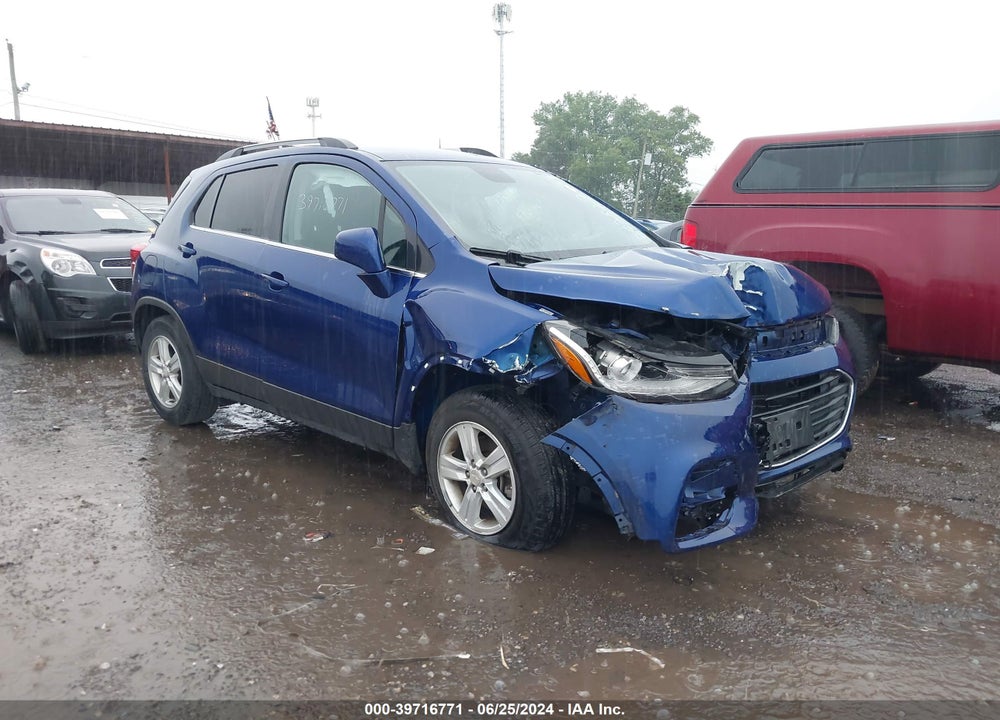 2017 CHEVROLET TRAX LT VIN: 3GNCJLSB8HL202827