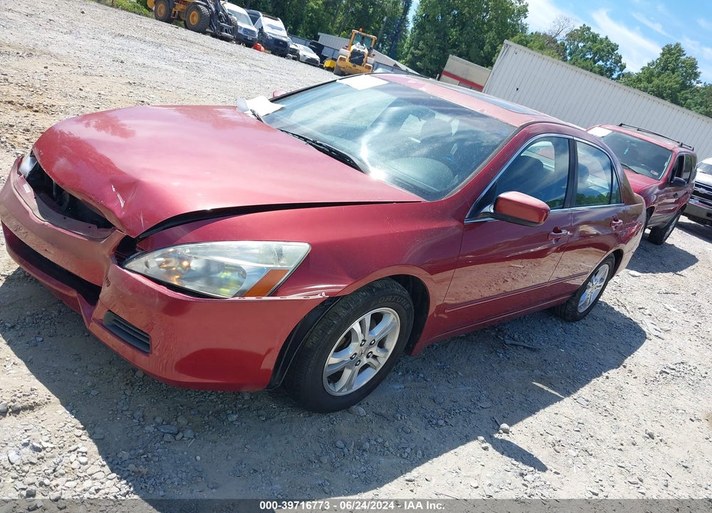 2007 HONDA ACCORD 2.4 EX VIN: 1HGCM56737A084498
