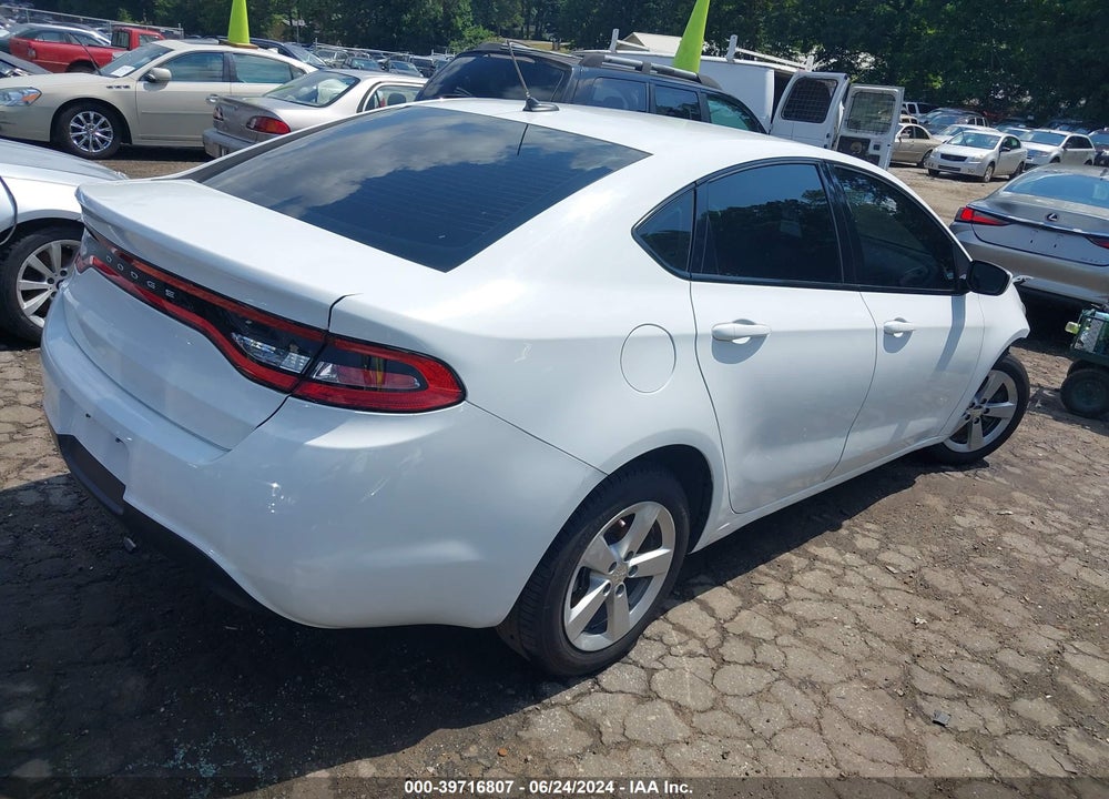 2015 DODGE DART SXT VIN: 1C3CDFBB9FD222979
