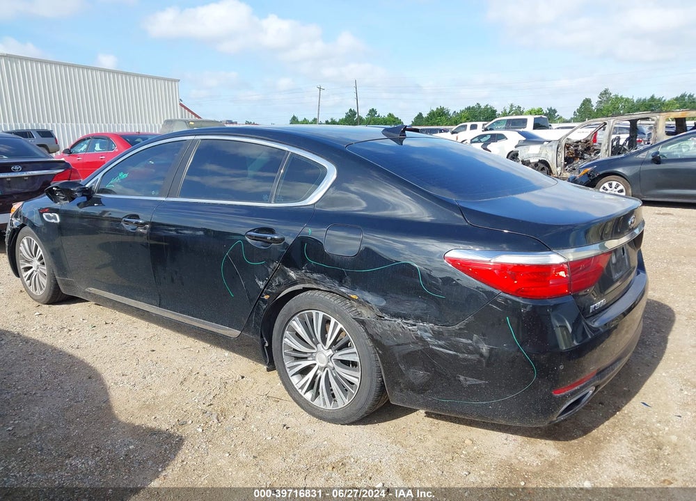 2016 KIA K900 LUXURY 3.8L VIN: KNALU4D31G6031470