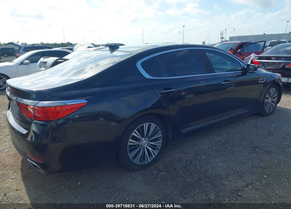 2016 KIA K900 LUXURY 3.8L VIN: KNALU4D31G6031470