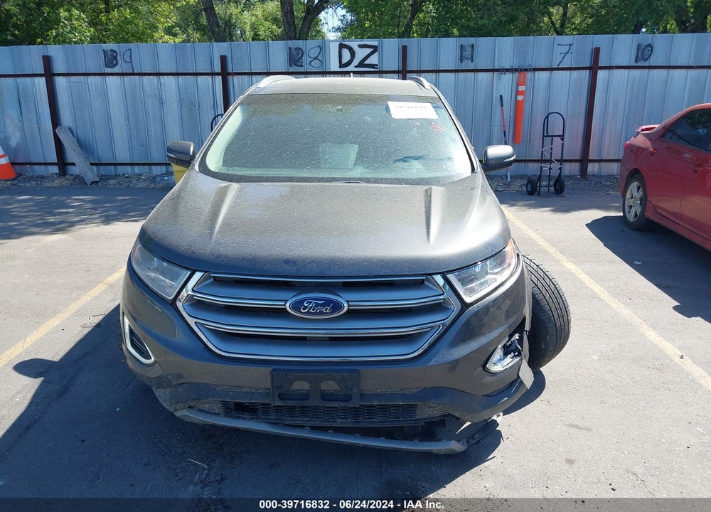 2016 FORD EDGE TITANIUM VIN: 2FMPK4K84GBB78355