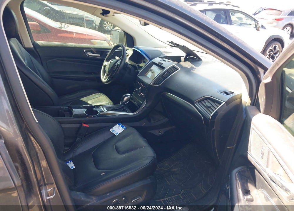 2016 FORD EDGE TITANIUM VIN: 2FMPK4K84GBB78355