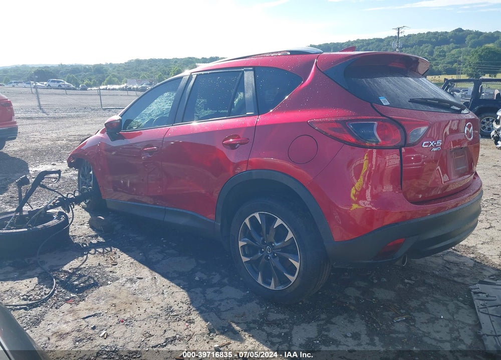 2016 MAZDA CX-5 VIN: JM3KE4DY0G0725102