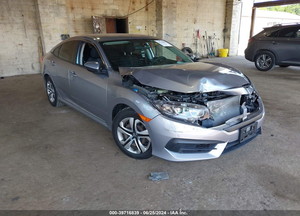 2016 HONDA CIVIC LX VIN: 19XFC2F50GE233782