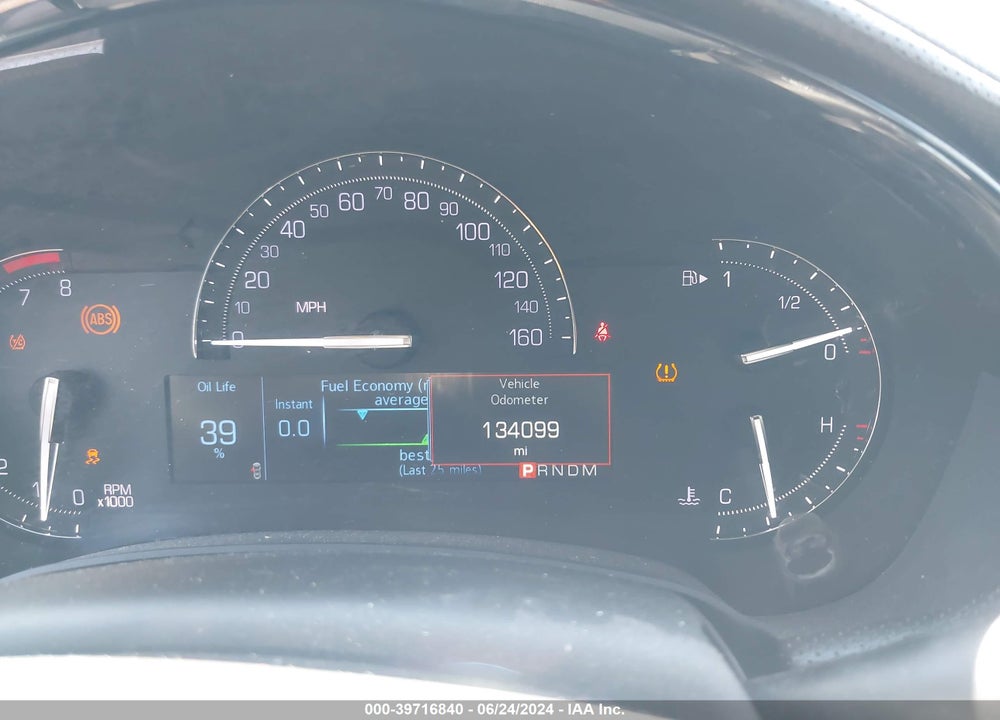 2019 CADILLAC XTS LUXURY VIN: 2G61M5S37K9135694