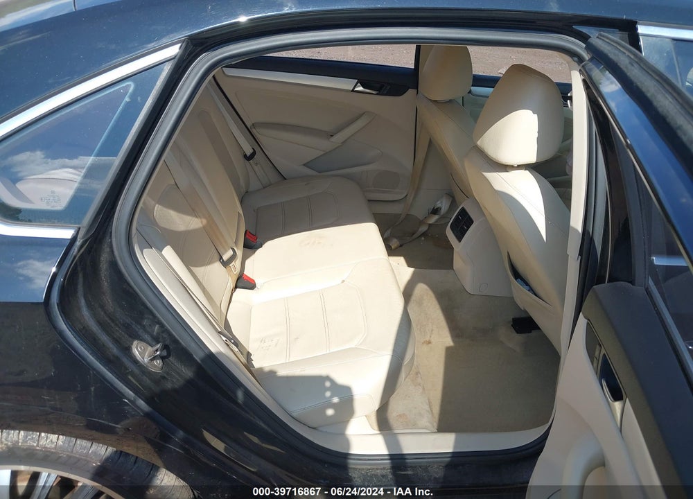2013 VOLKSWAGEN PASSAT 2.5L SE VIN: 1VWBH7A38DC003653