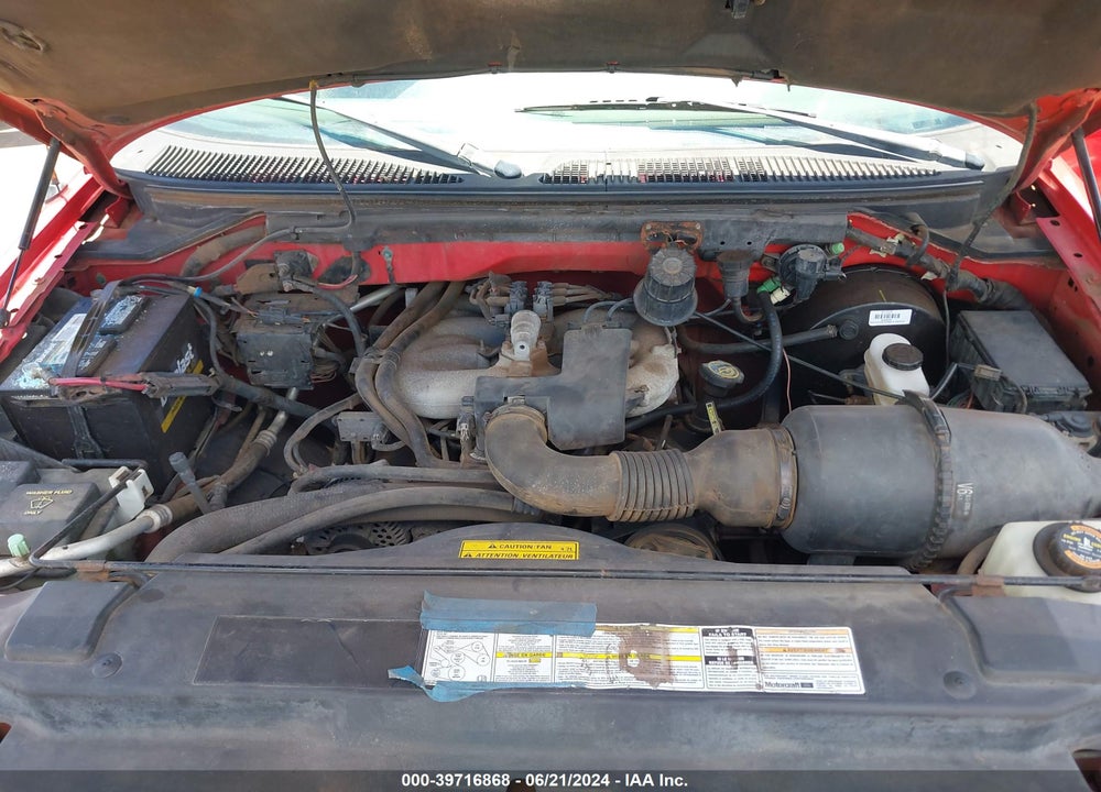 2000 FORD F-150 WORK SERIES/XL/XLT VIN: 1FTZX1722YNB97851