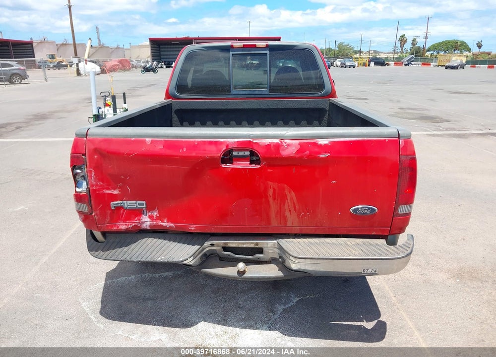 2000 FORD F-150 WORK SERIES/XL/XLT VIN: 1FTZX1722YNB97851