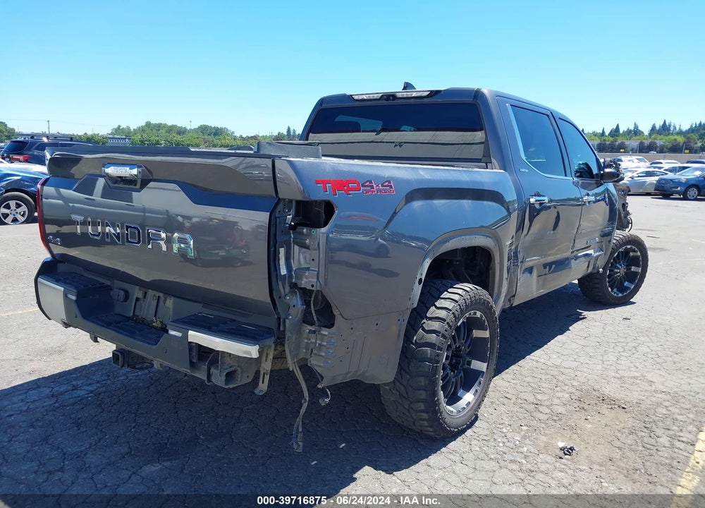 2022 TOYOTA TUNDRA LIMITED VIN: 5TFJA5DB8NX022501