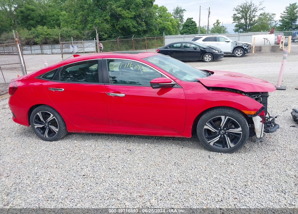 2017 HONDA CIVIC TOURING VIN: 2HGFC1F90HH634169