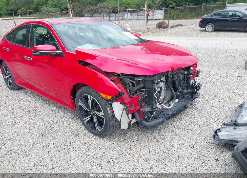 2017 HONDA CIVIC TOURING VIN: 2HGFC1F90HH634169