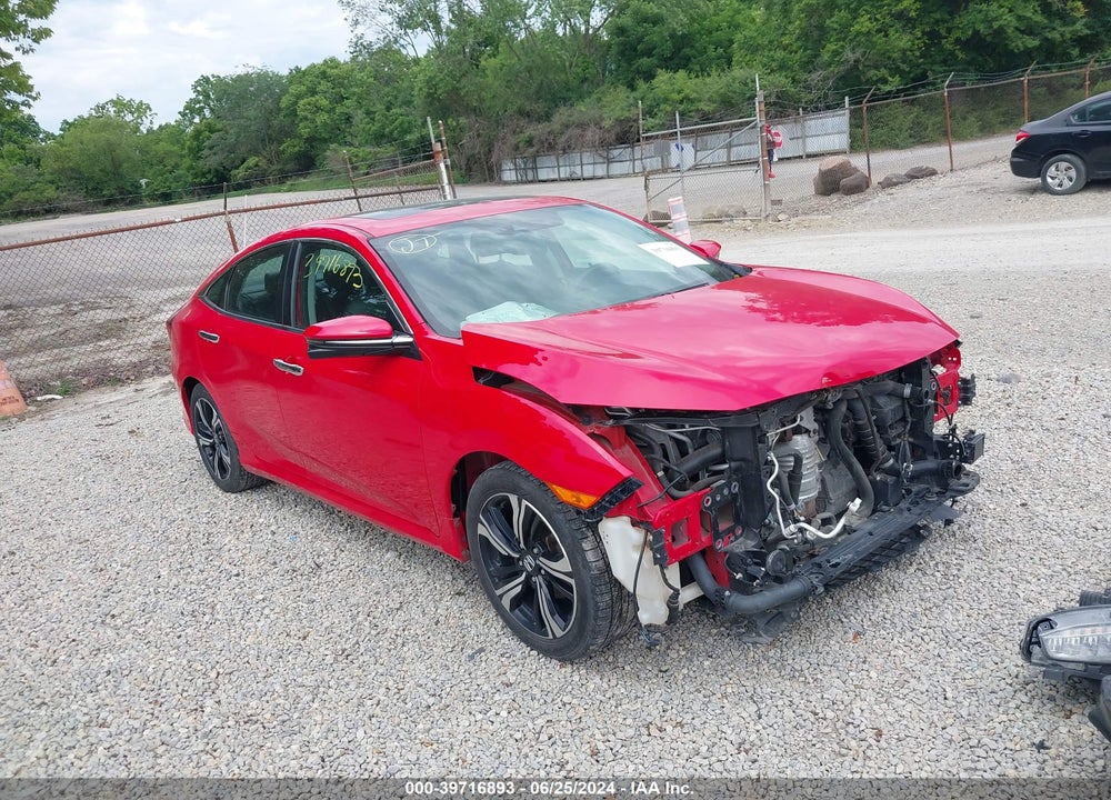 2017 HONDA CIVIC TOURING VIN: 2HGFC1F90HH634169