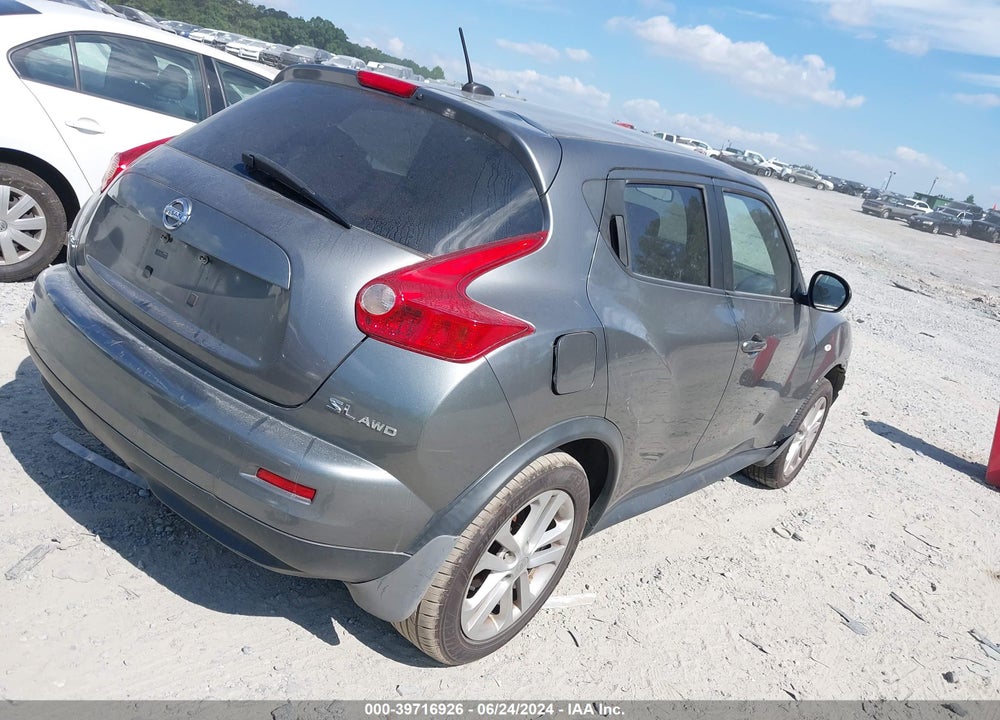 2011 NISSAN JUKE SL VIN: JN8AF5MVXBT013740