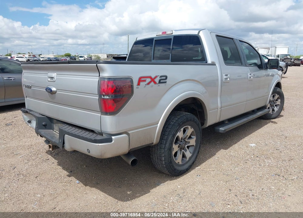 2013 FORD F-150 FX2 VIN: 1FTFW1CT2DFE01573