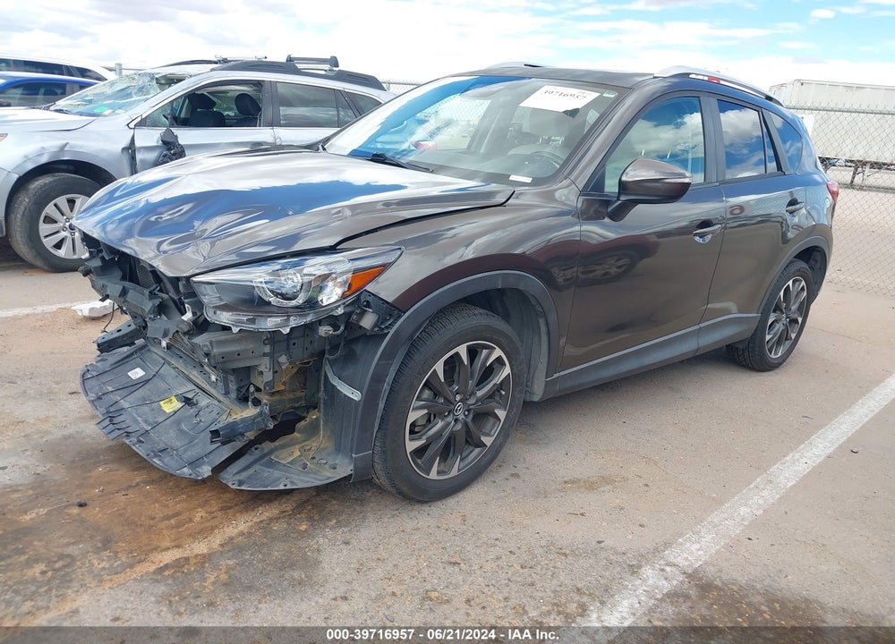 2016 MAZDA CX-5 GRAND TOURING VIN: JM3KE2DY6G0701634