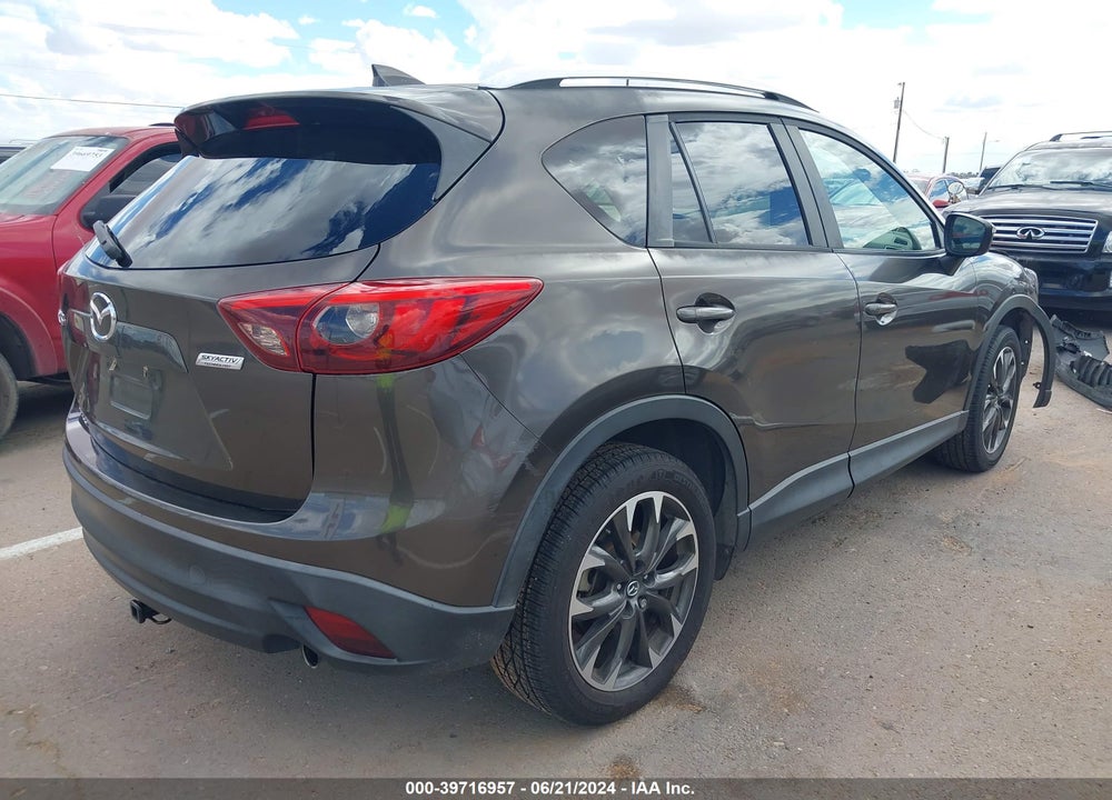 2016 MAZDA CX-5 GRAND TOURING VIN: JM3KE2DY6G0701634