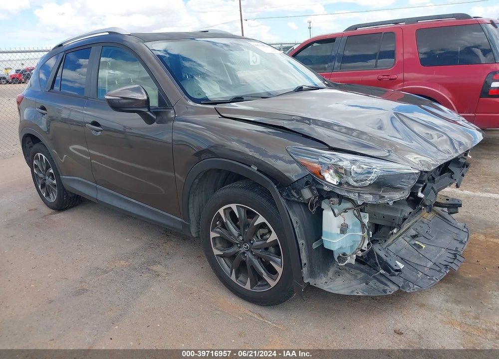 2016 MAZDA CX-5 GRAND TOURING VIN: JM3KE2DY6G0701634