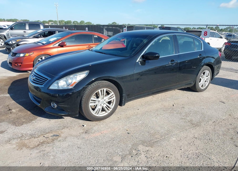2012 INFINITI G37X VIN: JN1CV6AR8CM972847