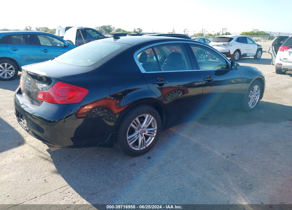 2012 INFINITI G37X VIN: JN1CV6AR8CM972847