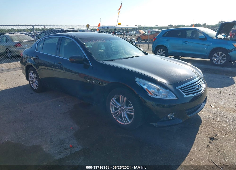 2012 INFINITI G37X VIN: JN1CV6AR8CM972847