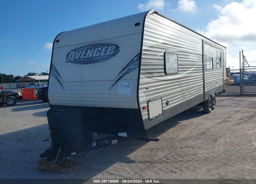 2017 AVENGER TRAVEL TRAILER VIN: 5ZT2AVTBXHB912388