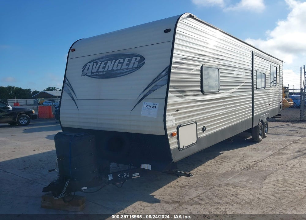 2017 AVENGER TRAVEL TRAILER VIN: 5ZT2AVTBXHB912388