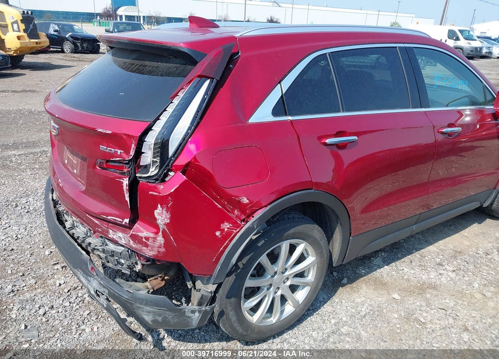 2019 CADILLAC XT4 LUXURY VIN: 1GYFZBR4XKF116060