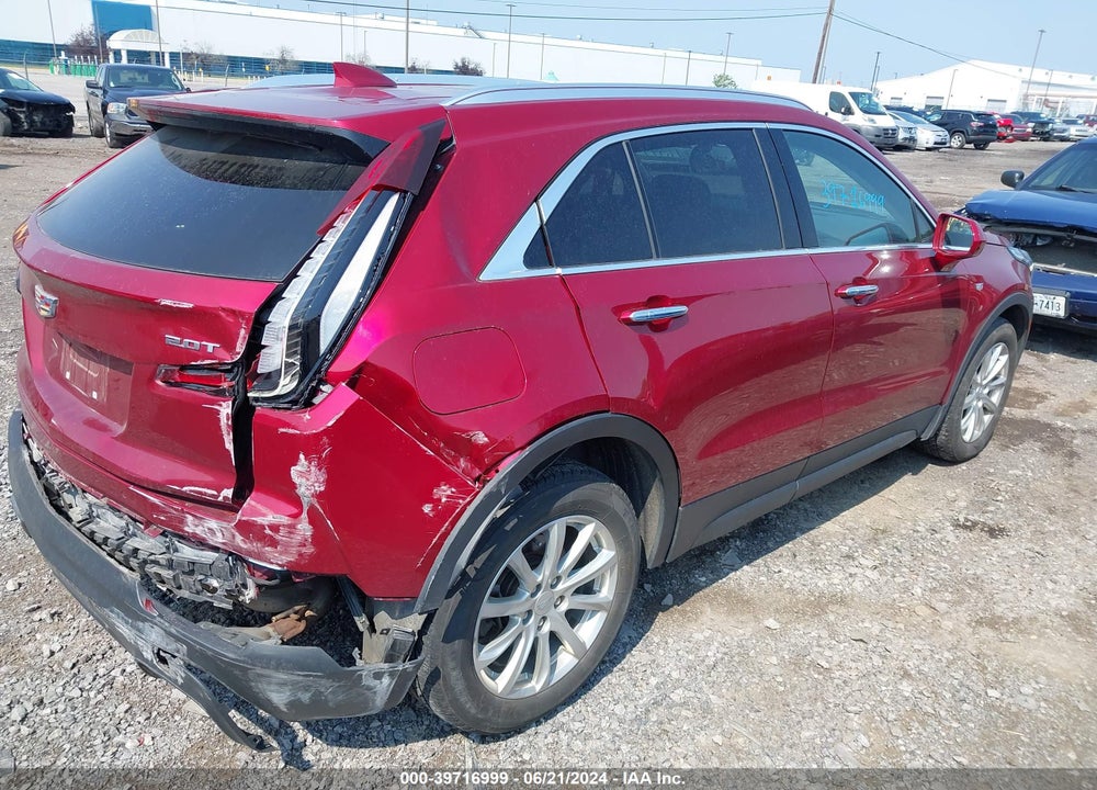2019 CADILLAC XT4 LUXURY VIN: 1GYFZBR4XKF116060