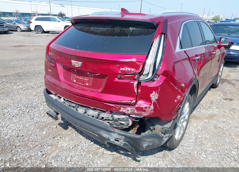 2019 CADILLAC XT4 LUXURY VIN: 1GYFZBR4XKF116060