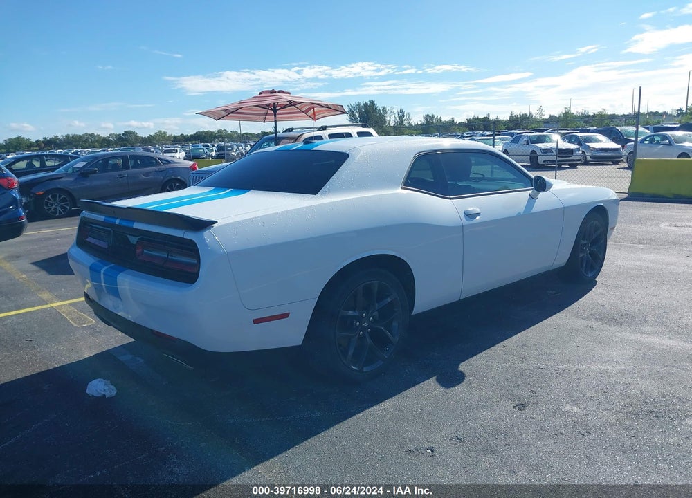 2023 DODGE CHALLENGER SXT VIN: 2C3CDZAG2PH554037