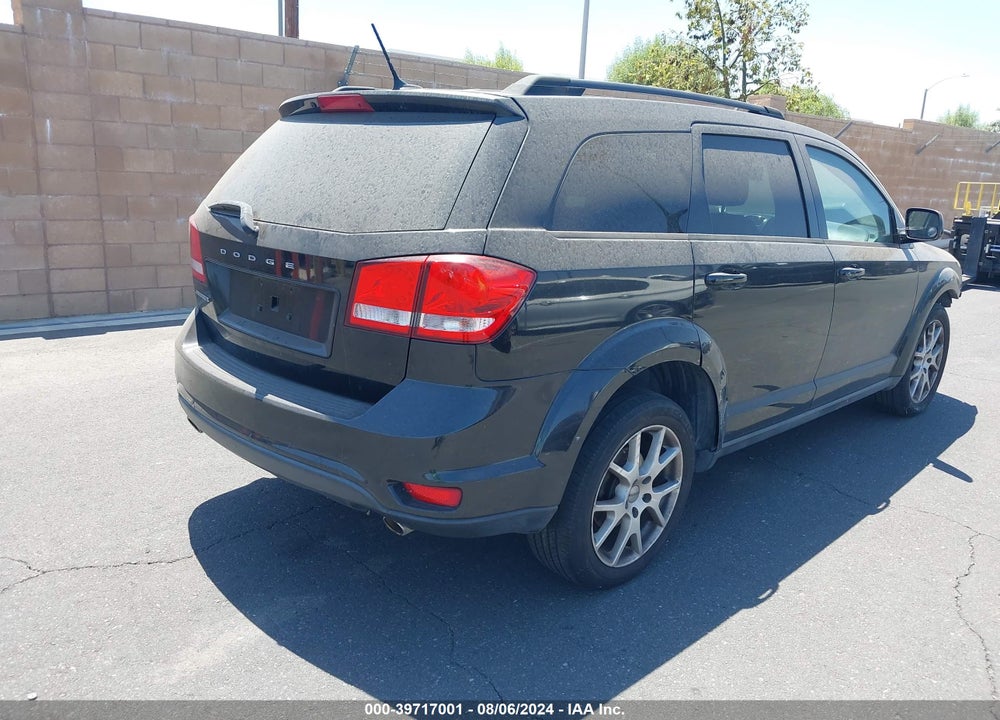 2012 DODGE JOURNEY SXT VIN: 3C4PDCBG1CT174276