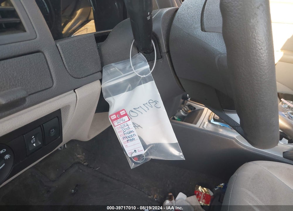 2012 FORD FUSION SE VIN: 3FAHP0HA7CR251619