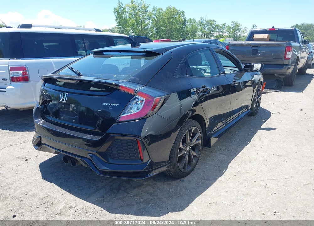 2019 HONDA CIVIC SPORT VIN: SHHFK7H49KU224021