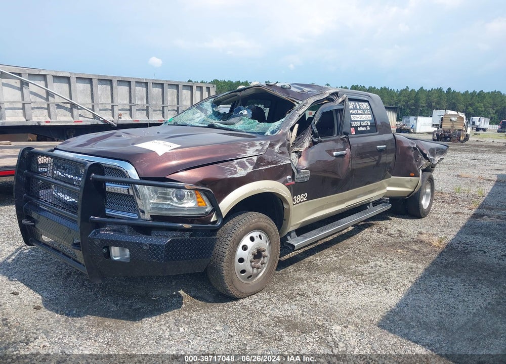 2014 RAM 3500 LONGHORN VIN: 3C63RRNLXEG193603