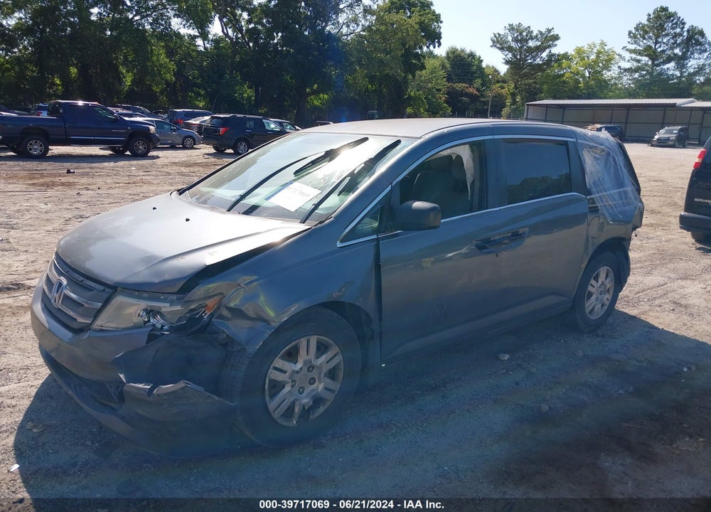 2011 HONDA ODYSSEY LX VIN: 5FNRL5H29BB030264