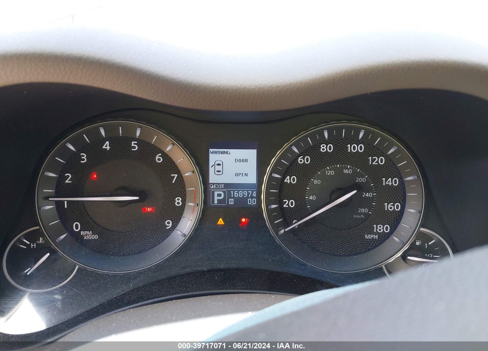 2011 INFINITI M37X VIN: JN1BY1AR5BM374252