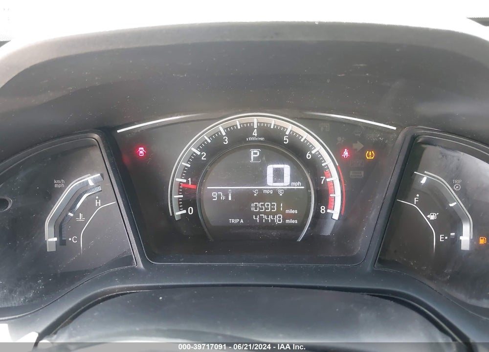 2016 HONDA CIVIC LX VIN: 19XFC2F59GE046511