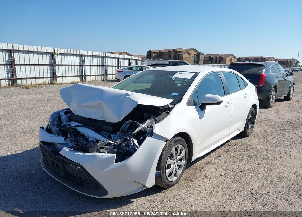 2021 TOYOTA COROLLA LE VIN: 5YFEPMAE6MP259820