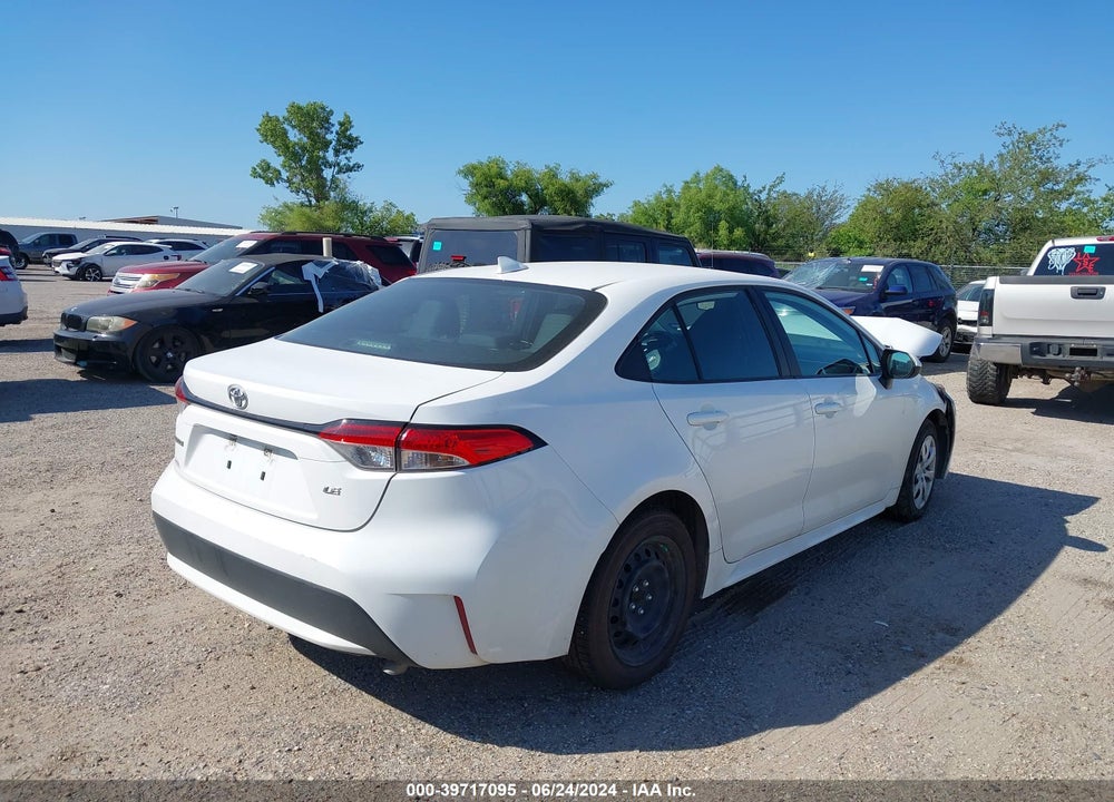 2021 TOYOTA COROLLA LE VIN: 5YFEPMAE6MP259820