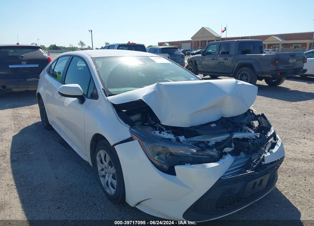 2021 TOYOTA COROLLA LE VIN: 5YFEPMAE6MP259820