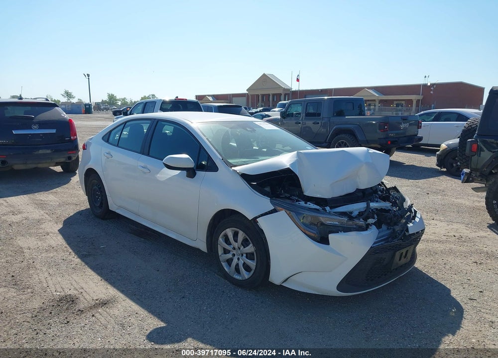 2021 TOYOTA COROLLA LE VIN: 5YFEPMAE6MP259820